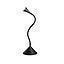 LAMP. ESCRITORIO LED COBRA 3W LUZ CALIDA 240LM  NEGRO