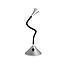 LAMP. ESCRITORIO LED COBRA 3W LUZ CALIDA  240LM GRIS