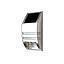 APLIQUE MURO EXTERIOR LED Solar 0,4W 6LM IP44 INOX