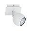 FOCO SOBR.1 LUZ GU10  BALL BLANCO MATE S/A
