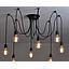 LAMP COLGAR 6L BAROCK NEGRO E27 S/A