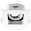 FOCO EMP CUADRADO BCO MATE BASC GU10 MAX 50W S/A