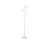 LAMPARA DE PIE SILO BLANCO 3XGU10 MAX 35W S/A