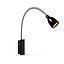 APLIQUE INT LED TULIP NEGRO  2,5W 198LM LUZ CALIDA