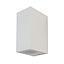APLIQUE HEXOS  BIDIRECCIONAL ALUMINIO BLANCO  IP44 GU10 S/A