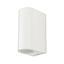 APLIQUE FIX ALUMINIO BLANCO BIDIRECCIONAL IP44 GU10 S/A