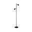 LAMP PIE 2L GU10 AURUS NEGRO MATE  S/A