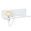 APLIQUE MULTI BLANCO 50CM E27 MAX 60 C/USB S/AMP