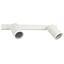 APLIQUE DOBLE CIL II BLANCO MATE IP44 GU10 S/A