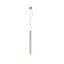 LAMP COLGAR PIPER 1L #20001 GU10 BLANCO+GOLD H50CM S/A