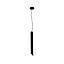 LAMP COLGAR PIPER 1L #20002 GU10 NEGRO+GOLD H50CM S/A