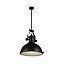 LAMP COLGAR HOBSON 1L E27 NEGRO D31CM S/A
