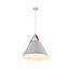 LAMP COLGAR GARLAND 1L E27 BLANCO MATE D48CM S/A