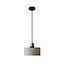 LAMP COLGAR CROWS #20053 E27 CEMENTO D16CM S/A