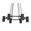 LAMP COLGAR PORTO NEGRO 6XGU10 MAX 6W  S/AMP