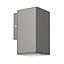 APLIQUE SINTÉTICO COSTA BRICK 1 X GU10 MAX.6W IP65 GRIS