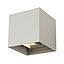 APLIQUE VUOI LED 3 W X 2 3000K BI DIRECCIONAL GRIS MATE