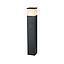 FAROL POSTE CILENE 50CM ALUMINIO NEGRO MATE IP44  E27 S/A