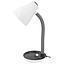 LAMP. ESCRITORIO 163 E27 MAX 15W GRIS S/A