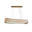 LAMP COLGAR MARTICA WAVE WOOD LED 17W 3000K