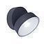 APLIQUE LUTEC TRUMPET NEGRO 16W 1700LM 4000K IP54