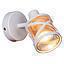 FOCO SOBR. 1 LUZ GU10  CALI BLANCO MATE S/AMP