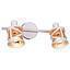 BARRA TUBO 2 LUCES GU10 CALI BLANCO MATE S/AMP