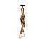 LAMP COLGAR 2LUCES CORD E27  S/AMP