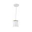 LAMP. COLGAR 1 LUZ KILIAN E27 BLANCO S/AMP
