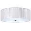 PLAFON  JACKIE 3L E14 Máx. 40W 45cm Blanco S/A