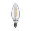 AMP LED FILAMENTO VELA 4W LC #65072 E14 WESTINGHOUSE