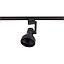 FOCO P/RIEL PAR30 CAPS NEGRO E27 S/A