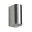 APLIQUE FIX INOX BIDIRECCIONAL IP44 GU10 S/A