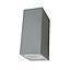 APLIQUE HEXOS BIDIRECCIONAL ALUMINIO GRIS IP44 GU10 S/A