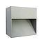 APLIQUE MURO EXTERIOR BOX LED HP 2X1W 3000K IP54 GRIS