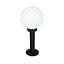 FAROL POSTE 50CM  MAR GLOBO PC IP44 E27 S/A