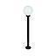 FAROL POSTE 90CM MAR GLOBO PC IP44 E27 S/A