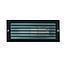 FOCO EMP . EXTERIOR MURO REJ. E27 MAX 60W NEGRO S/A