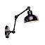 APLIQUE INT 1L GRIMSTAD ONIX  E27 MAX 40W C/SWITCH S/AMP