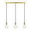 LAMP COLGAR SKY BRONCE 3X  E27 60W MAX S/AMP