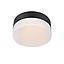 PLAFON DEMAN LED 22CM IP44 7W 320LM 3000K NEGRO
