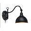 APLIQUE 1L EKELUND NEGRO E27 MAX 40W S/AMP