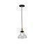 LAMP COLGAR VENICE VIDRIO/METAL #20086 18,5CM E27 S/AMP