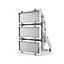 REFLECTOR PARA USO INDUSTRIAL PRIVADO 600W LED 3000K + TOP VISOR DS043