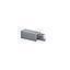 TERMINAL ALIMENTADOR IZQ. PARA RIEL 3F NORDIC NEGRO (047-206-20)