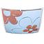 PLAFON 2L NARCISSE 60W LES FLEURS S/AMP