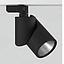 FOCO P/RIEL NORDIC ZYLINDER R COB 3000 3F LED 30W 3000K MEDIUM CRI90 NEGRO (288-501-20)
