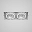 FOCO EMPOTRADONORDIC SLIM II R COB 3000 2X24W 26° LED 3000k BLANCO FLOOD (270-521-10)