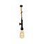 LAMP. COLGAR METAL-SOGA E27 1X40W S/A