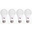 PACK X4 ITEM N° AMP LED BOLA A60 7W LBF E27 GV